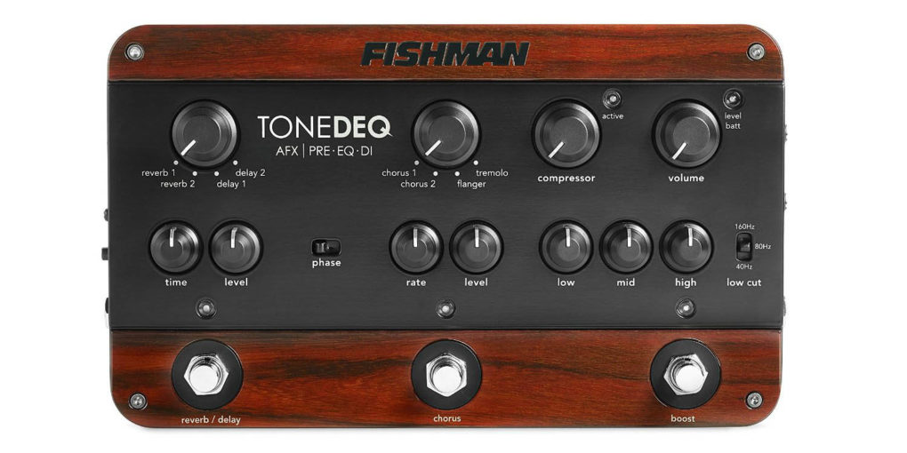 Fishman ToneDEQ Acoustic Guitar Preamp Review Image