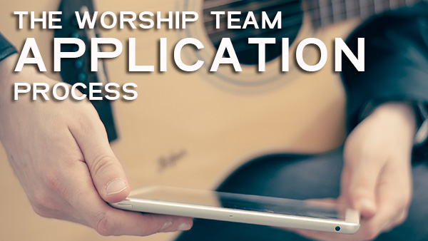 Worship Team Application Template